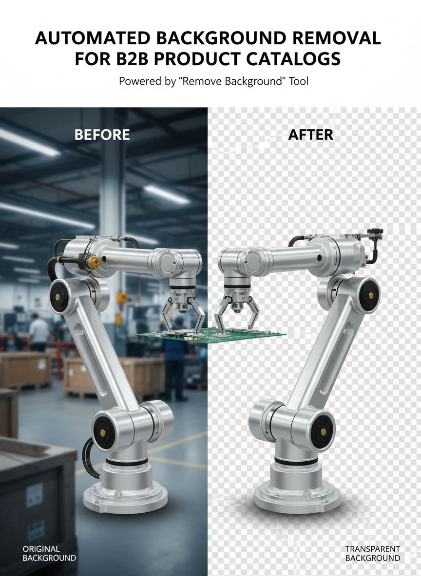 automated background removal for b2b product catalogs - Professional Guide